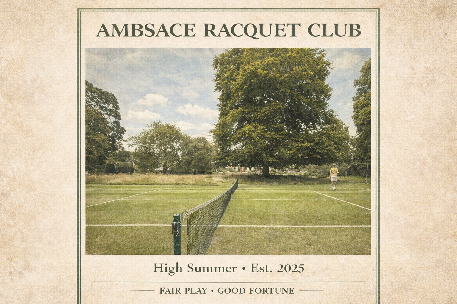 Ambsace Racquet Club — High Summer